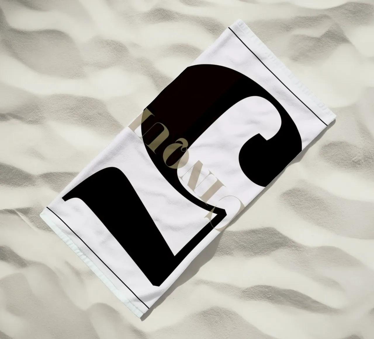 Numero 5 telo mare da In Full Color