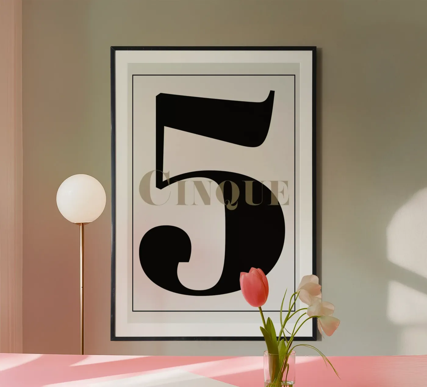 Numero 5 poster van In Full Color