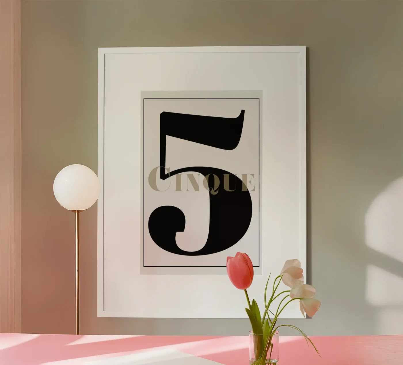 Numero 5 poster van In Full Color