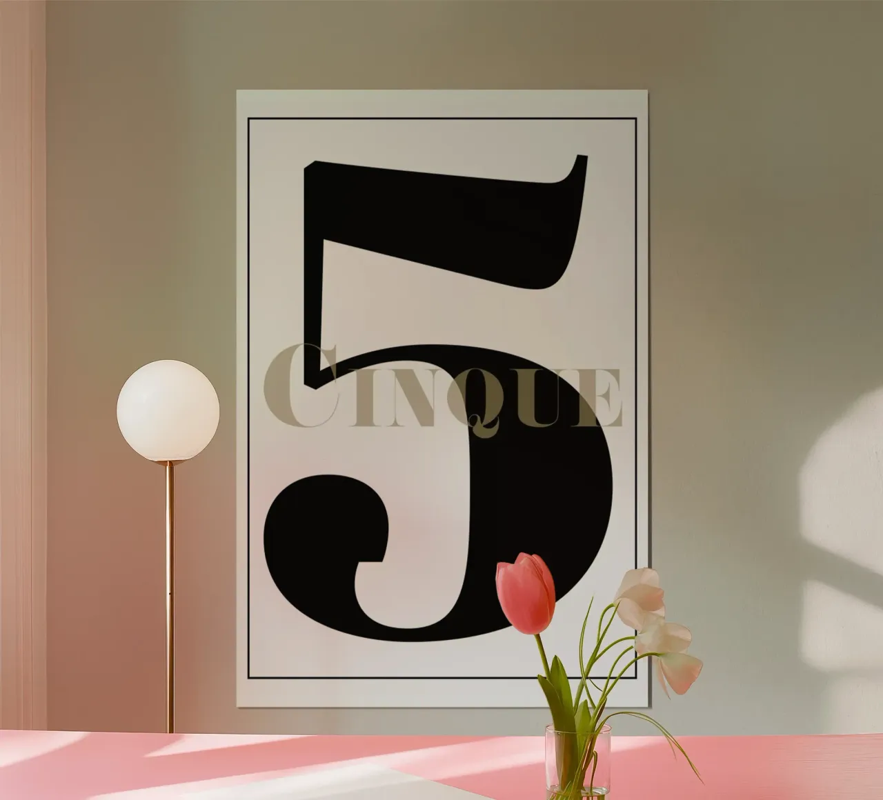 Numero 5 poster da In Full Color