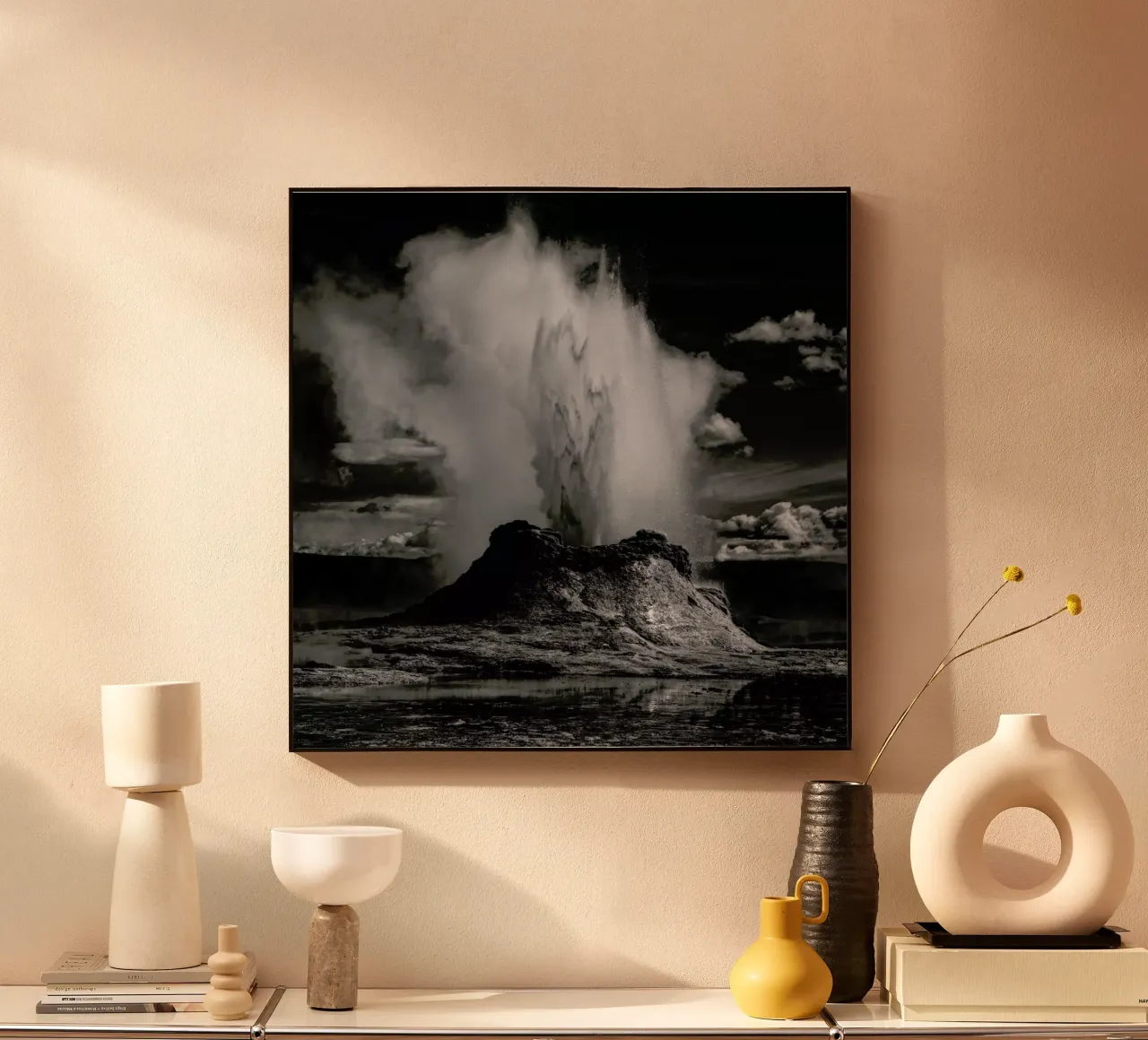 Castle Geyser -Yvette Depaepe alluminio dibond da Pictufy