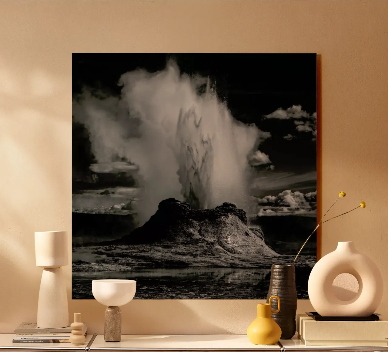 Castle Geyser -Yvette Depaepe alluminio dibond da Pictufy