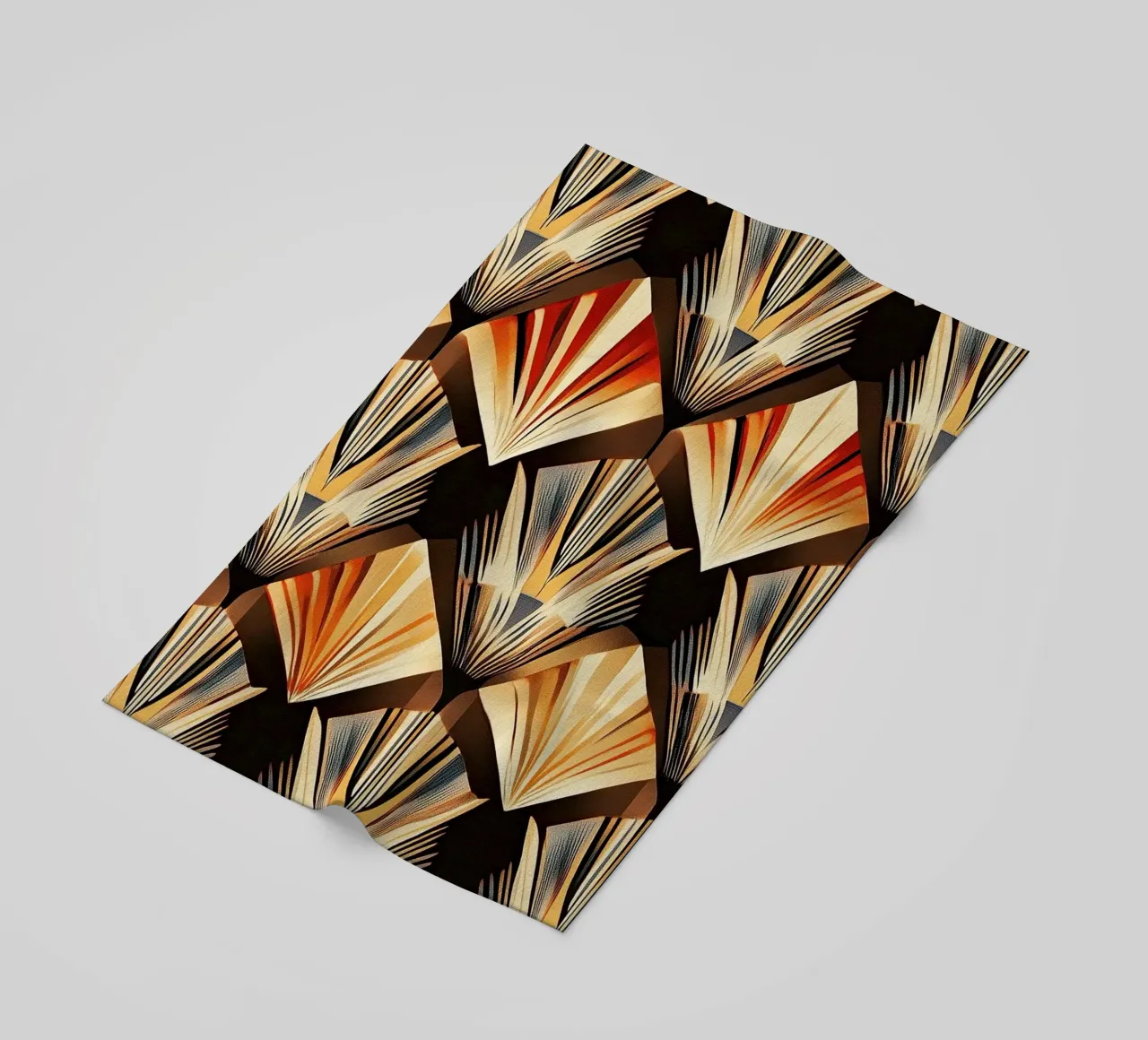 Art Deco "Lustrous Visions" telo mare da Golden Era