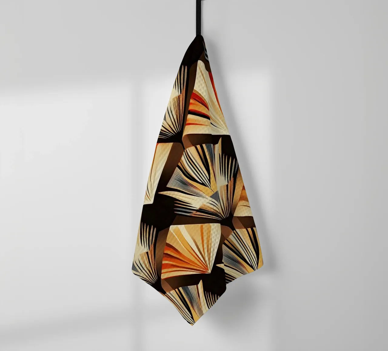 Art Deco "Lustrous Visions" canovaccio da cucina da Golden Era