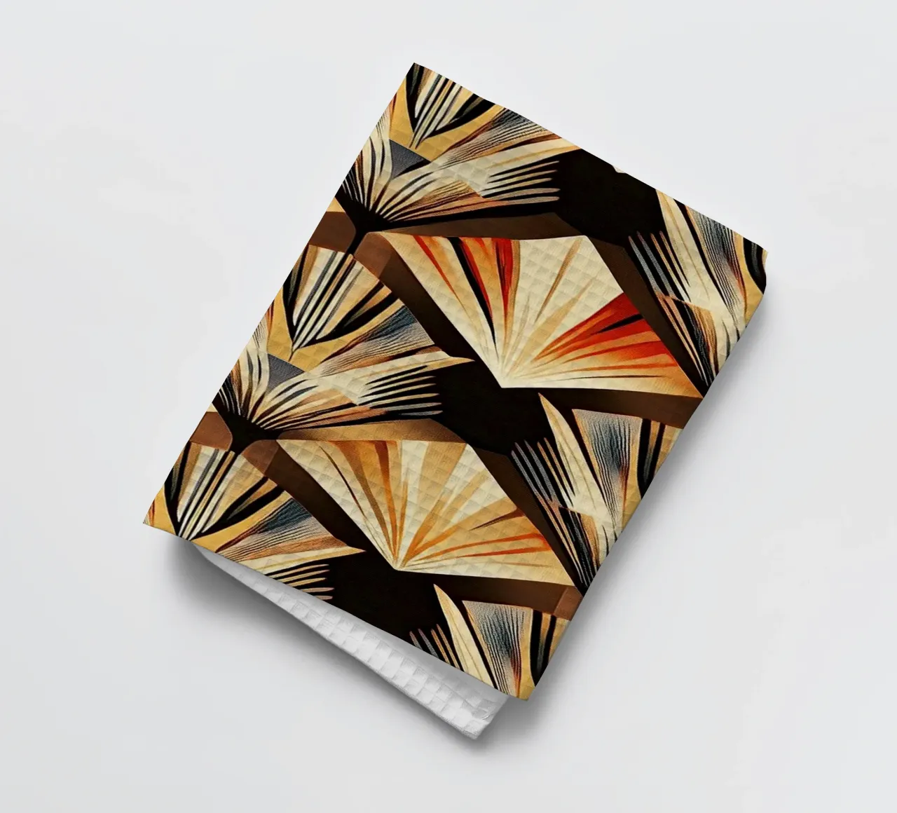 Art Deco "Lustrous Visions" canovaccio da cucina da Golden Era