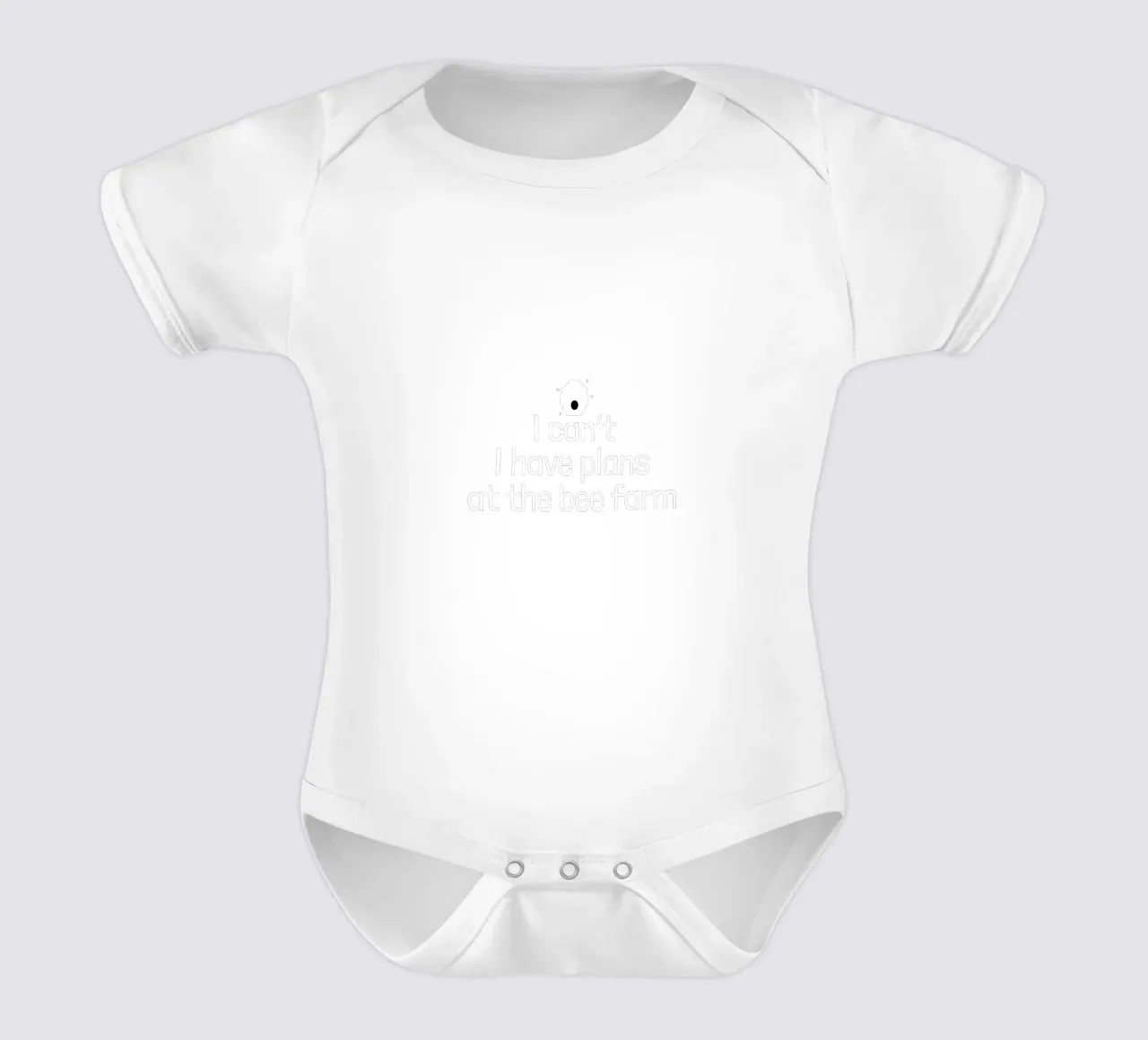 I can't. I have plans at the bee farm body neonato maniche corte da happieeagle