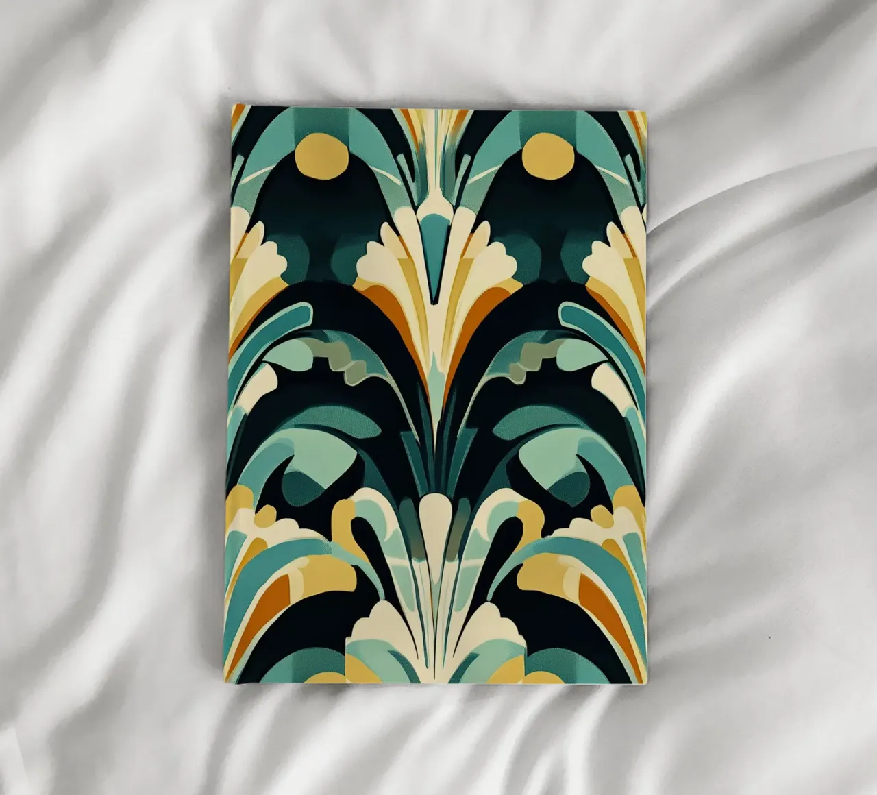 Art Deco "Stylized Splendor" notebook by Golden Era