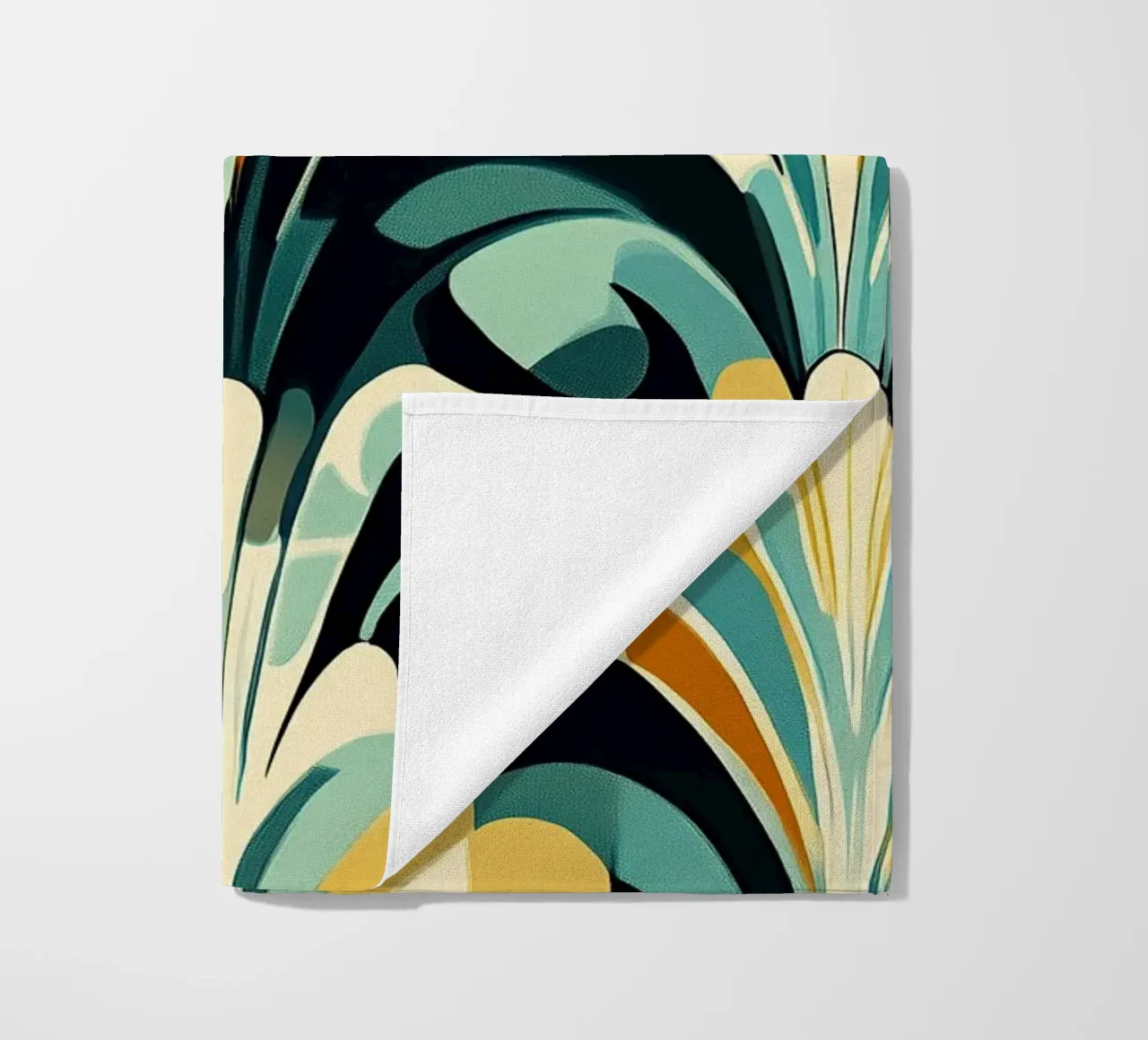 Art Deco "Stylized Splendor" telo mare da Golden Era