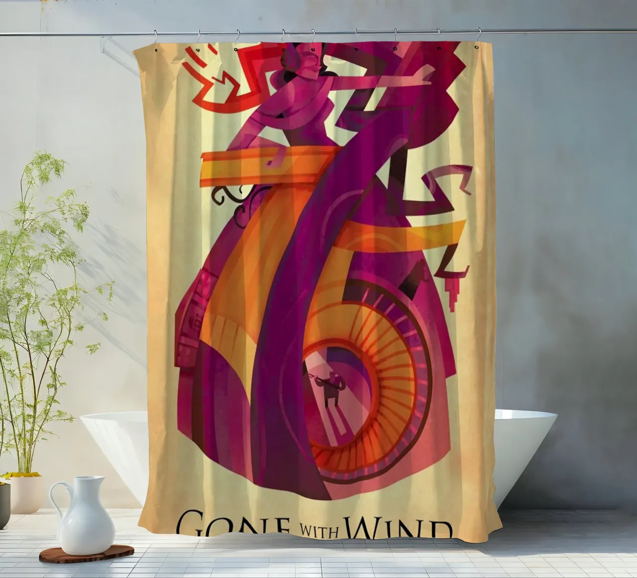 Gone With the Wind: 75th tenda da doccia da Sean Loose