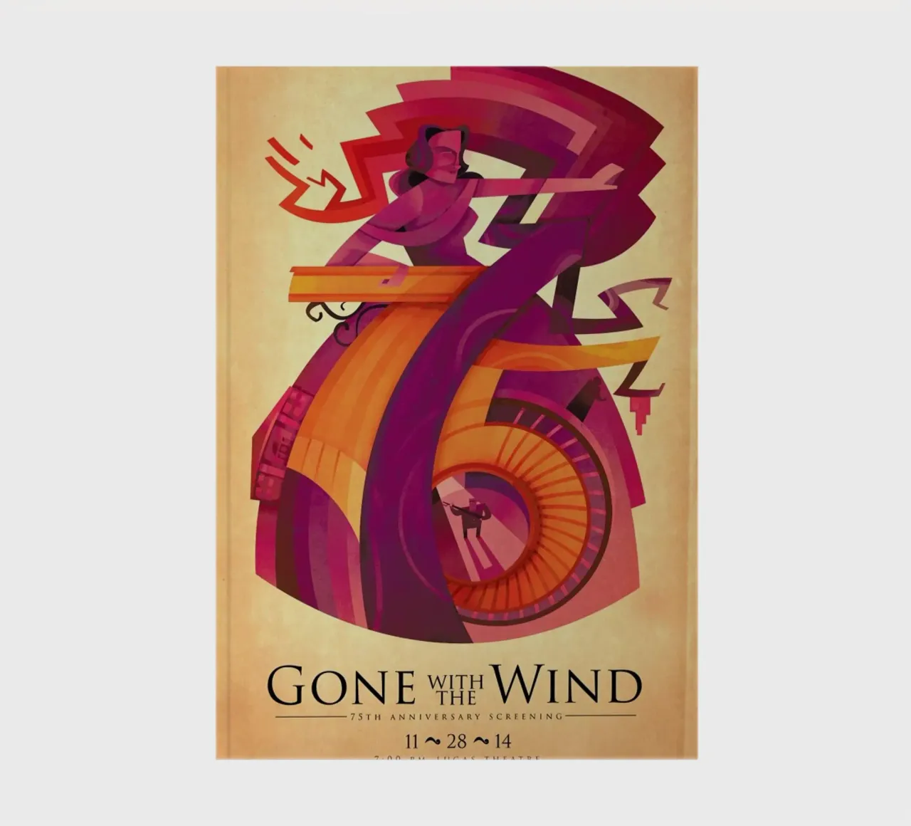 Gone With the Wind: 75th notebook by Sean Loose