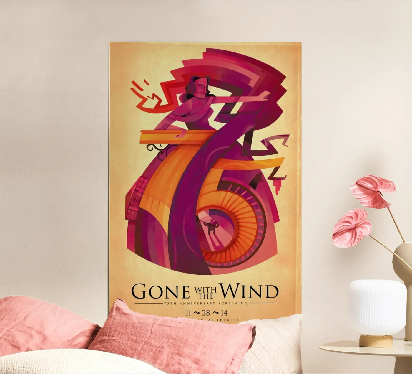 Gone With the Wind: 75th poster da Sean Loose