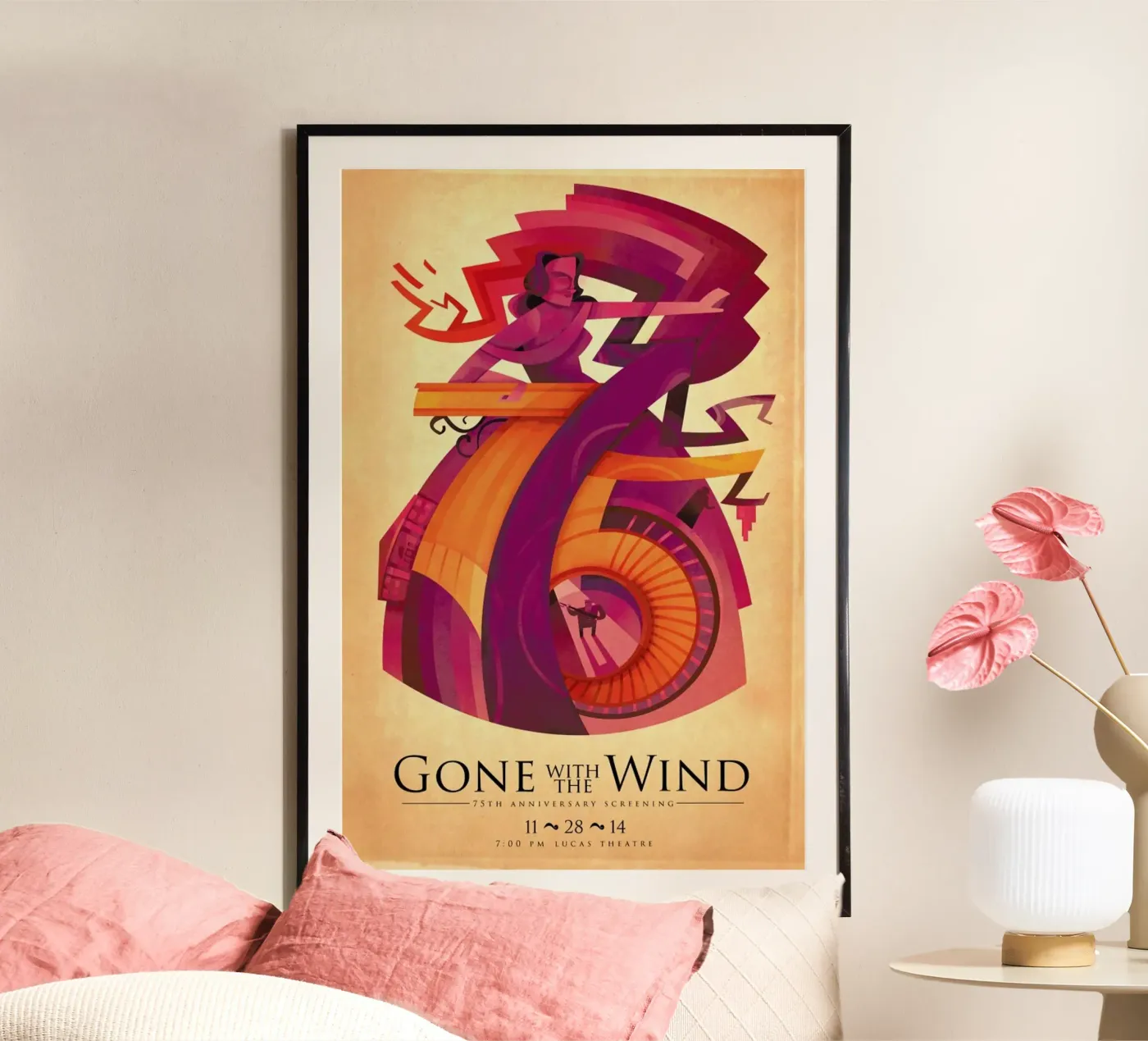 Gone With the Wind: 75th poster da Sean Loose