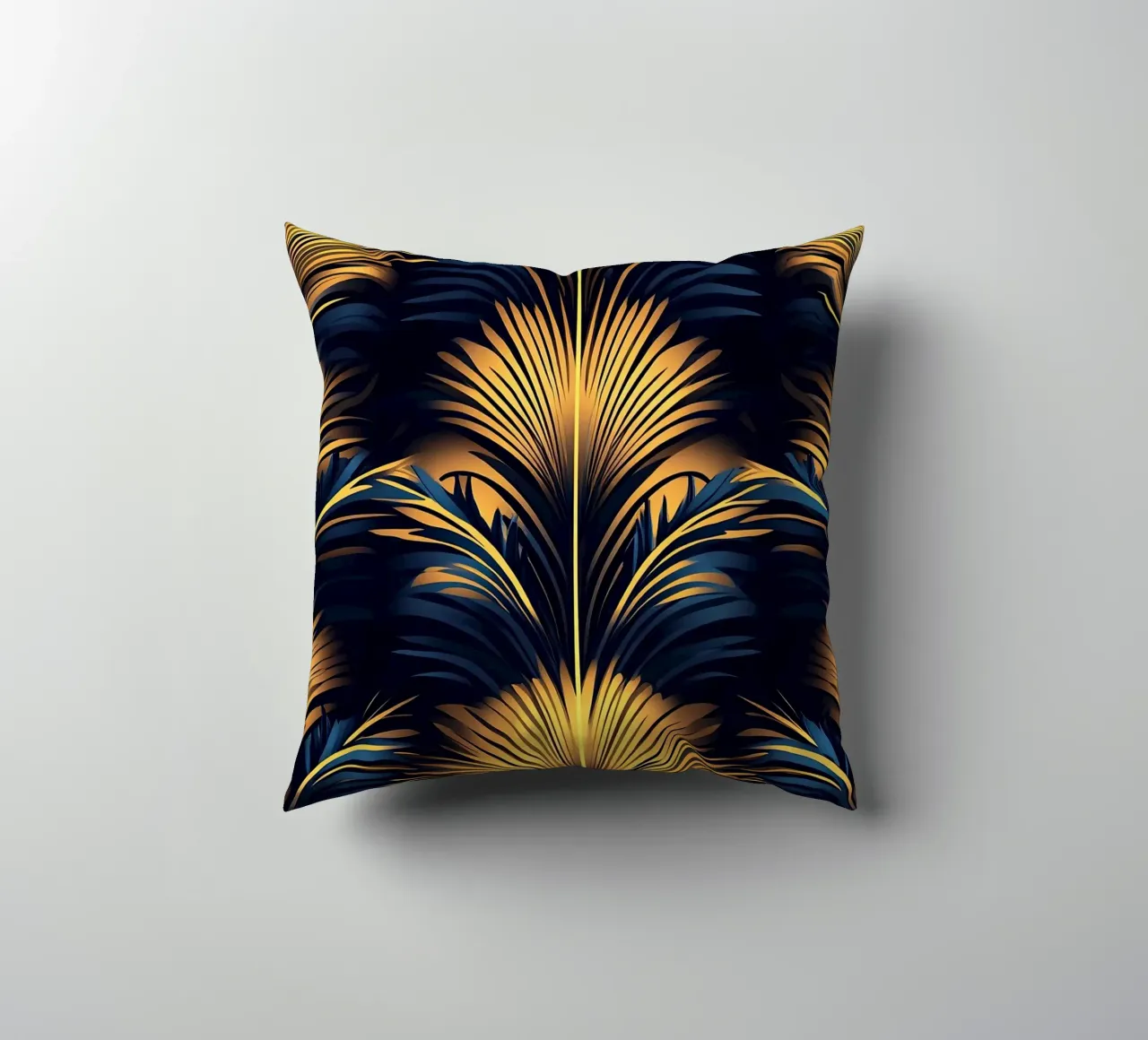 Art Deco "Gilded Reflections" cuscino da Golden Era