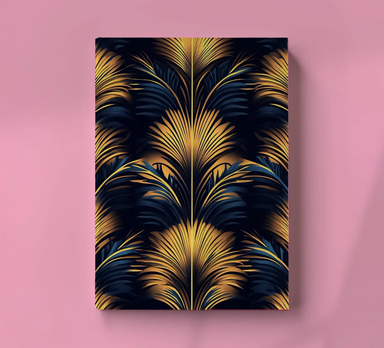 Art Deco "Gilded Reflections" notebook by Golden Era