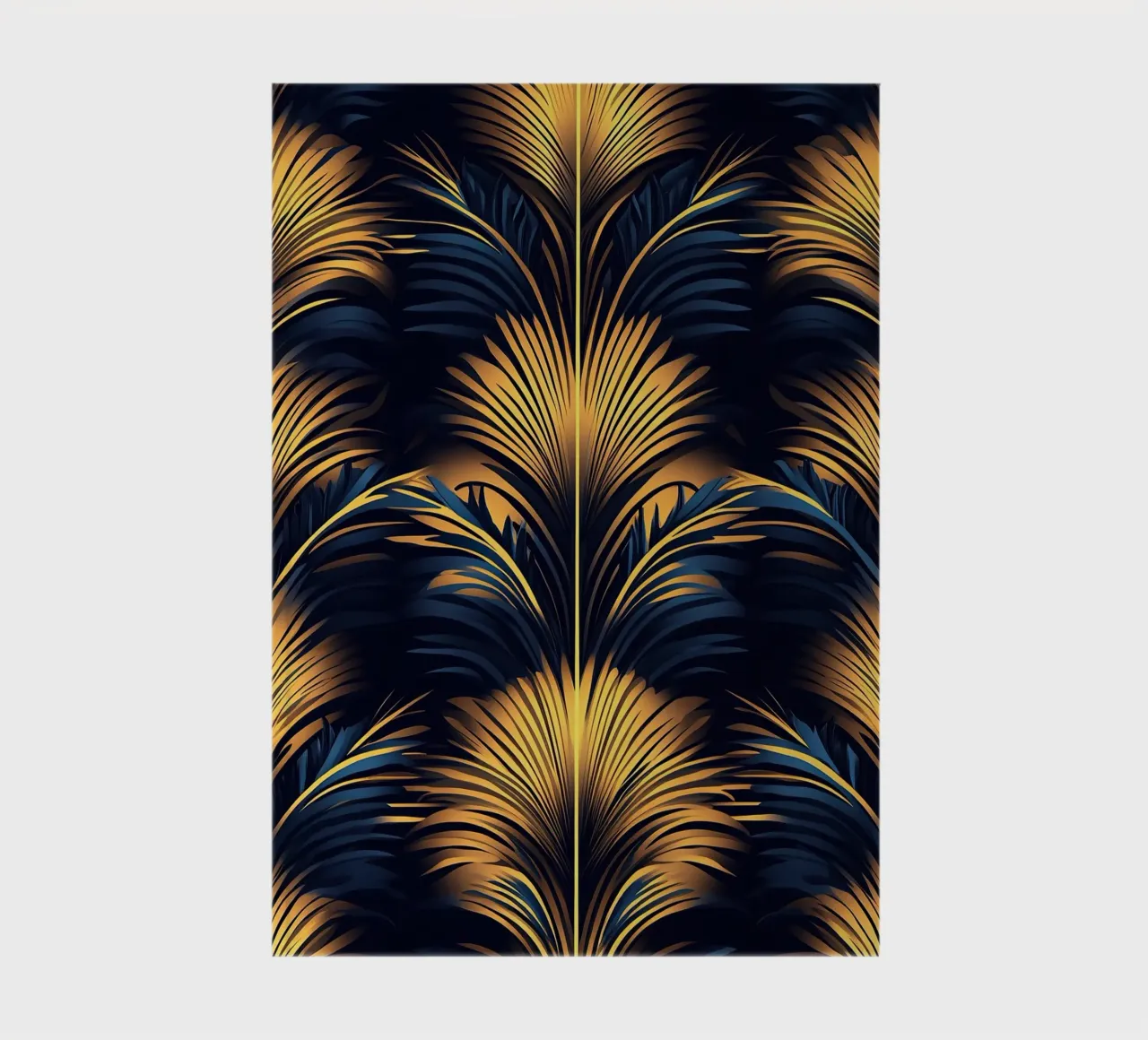 Art Deco "Gilded Reflections" notebook by Golden Era
