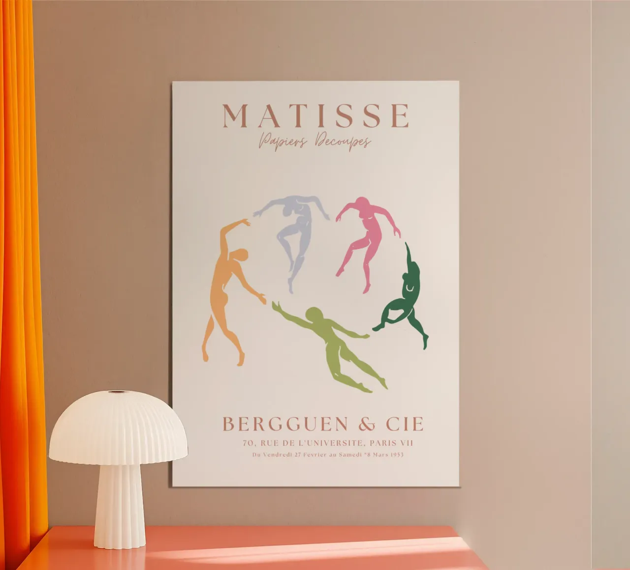 Matisse Estampado Floral Matisse Estampado Berggruen and cie poster de pdigitalprints