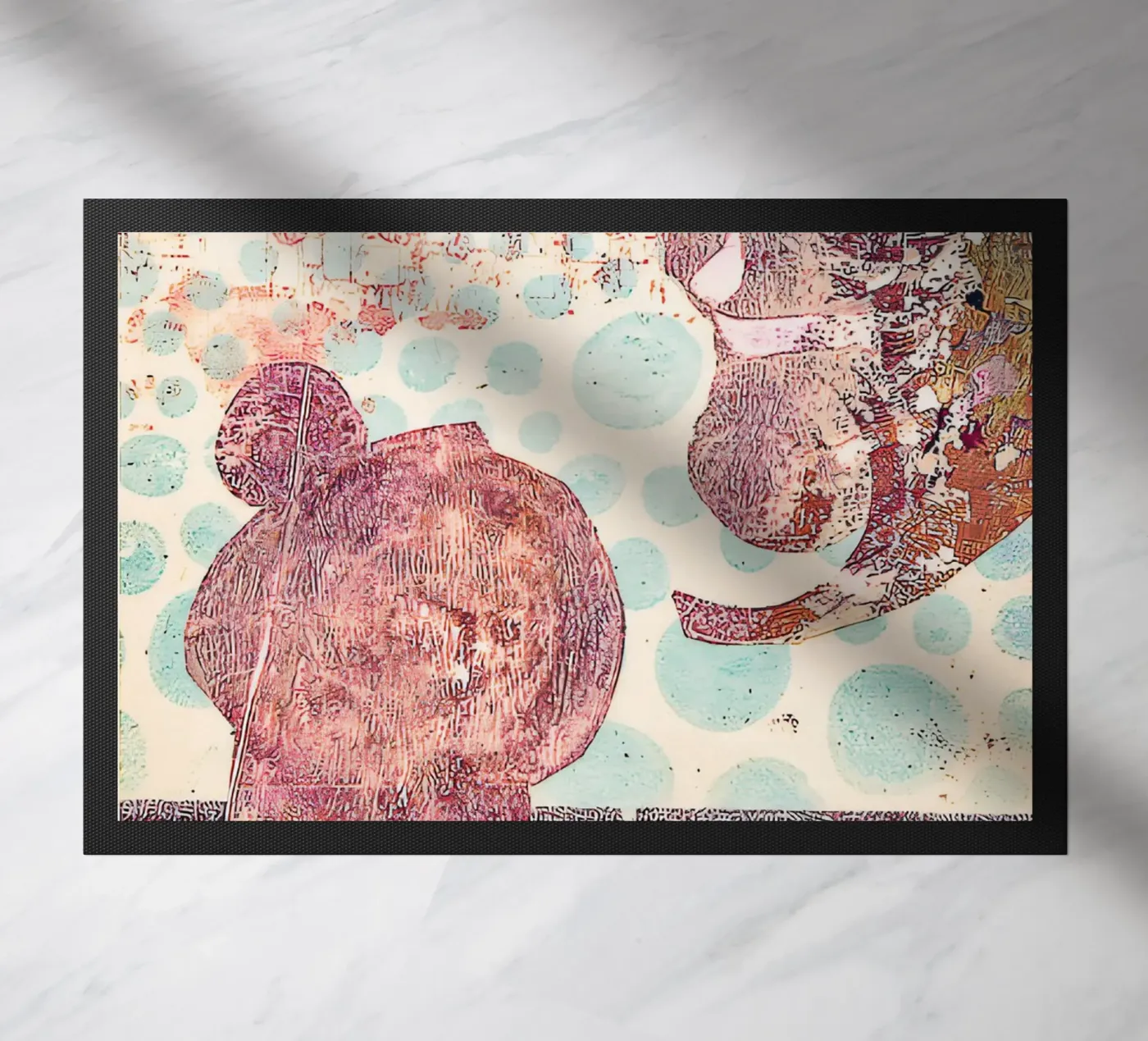 Suspicious mind doormat by Edenart