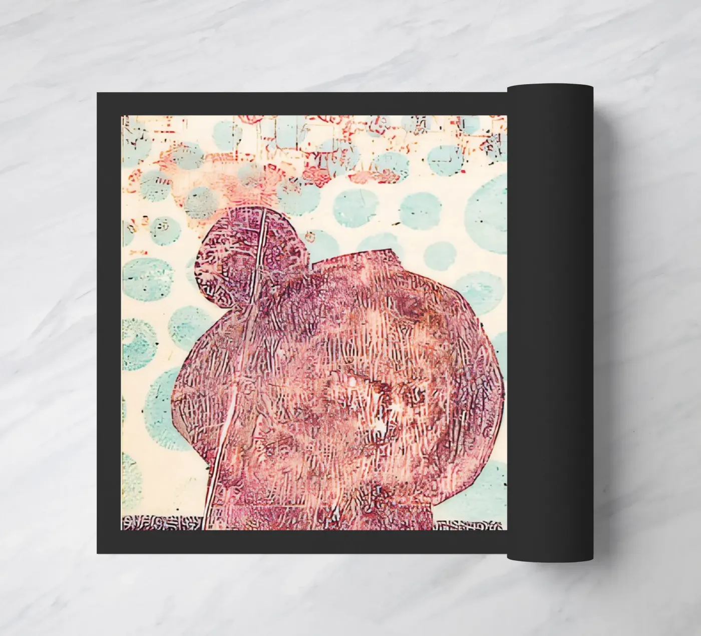 Suspicious mind doormat by Edenart