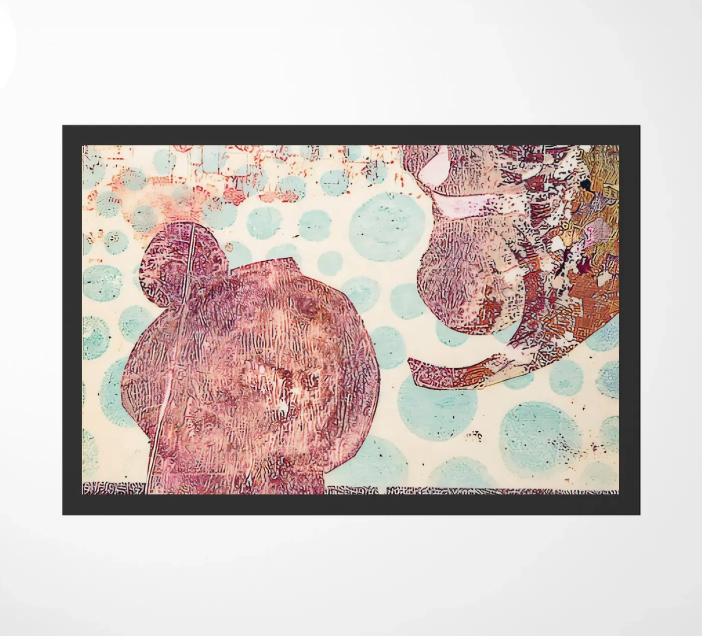 Suspicious mind doormat by Edenart