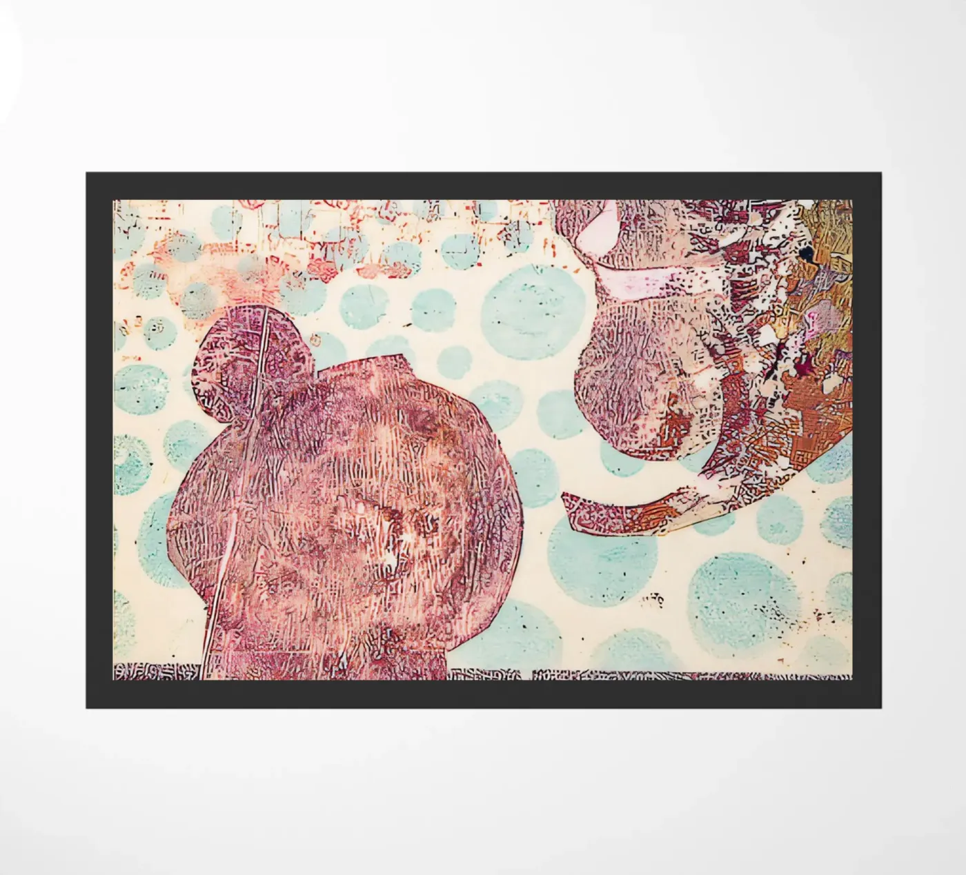 Suspicious mind doormat by Edenart