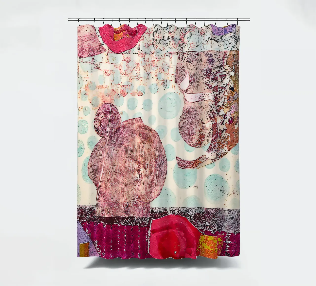 Suspicious mind shower curtain by Edenart