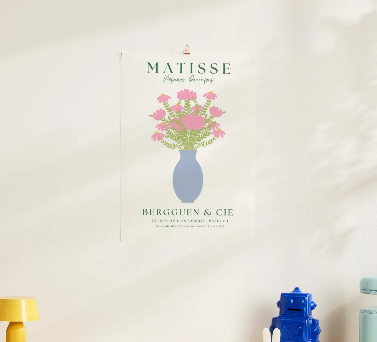 Matisse Stampa floreale Matisse Stampa Berggruen e cie poster da pdigitalprints
