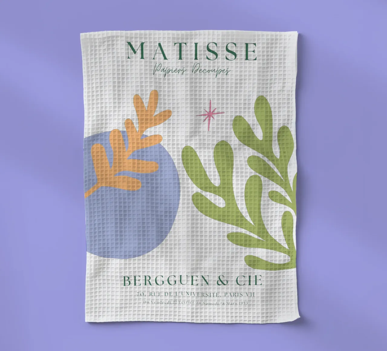 Matisse Floral Print Matisse Print Berggruen and cie Geschirrtuch von pdigitalprints
