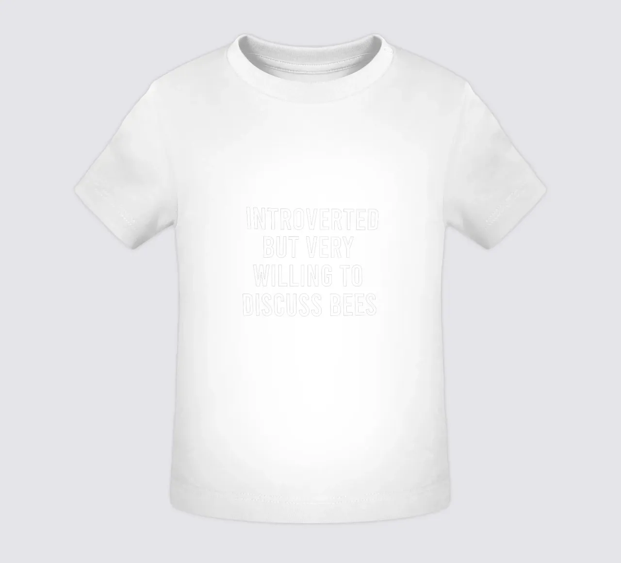 Introverted but very willing to discuss bees Baby T-Shirt von happieeagle
