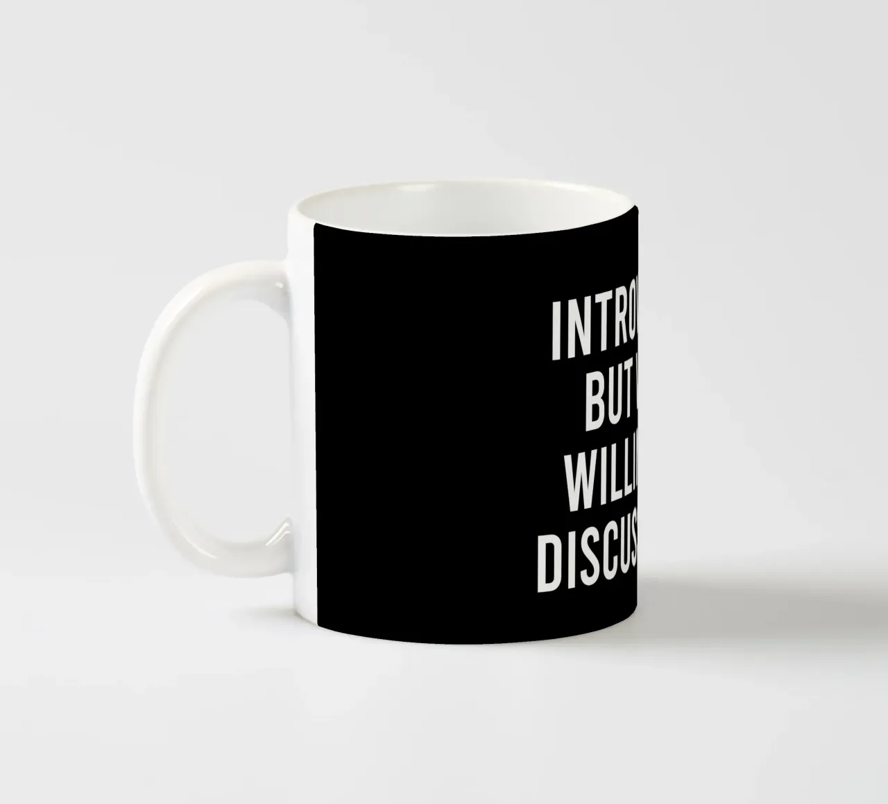 Introverted but very willing to discuss bees mug en céramique de happieeagle