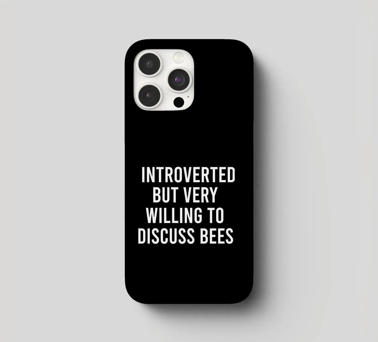 Introverted but very willing to discuss bees cover iphone da happieeagle