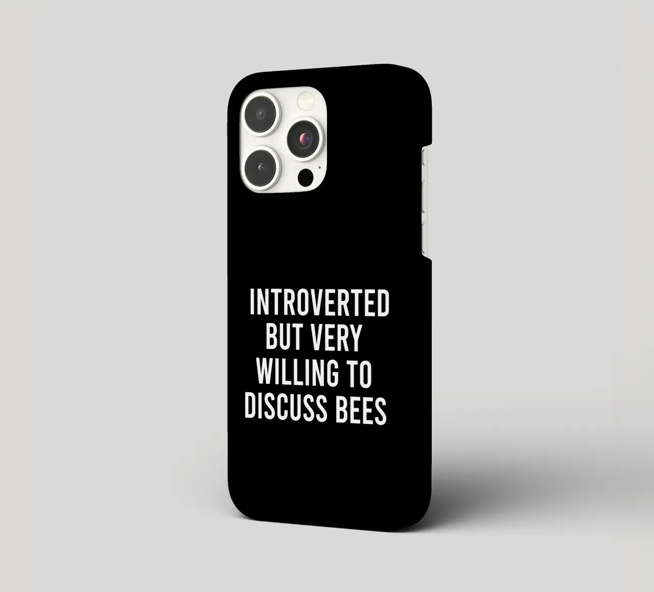 Introverted but very willing to discuss bees cover iphone da happieeagle