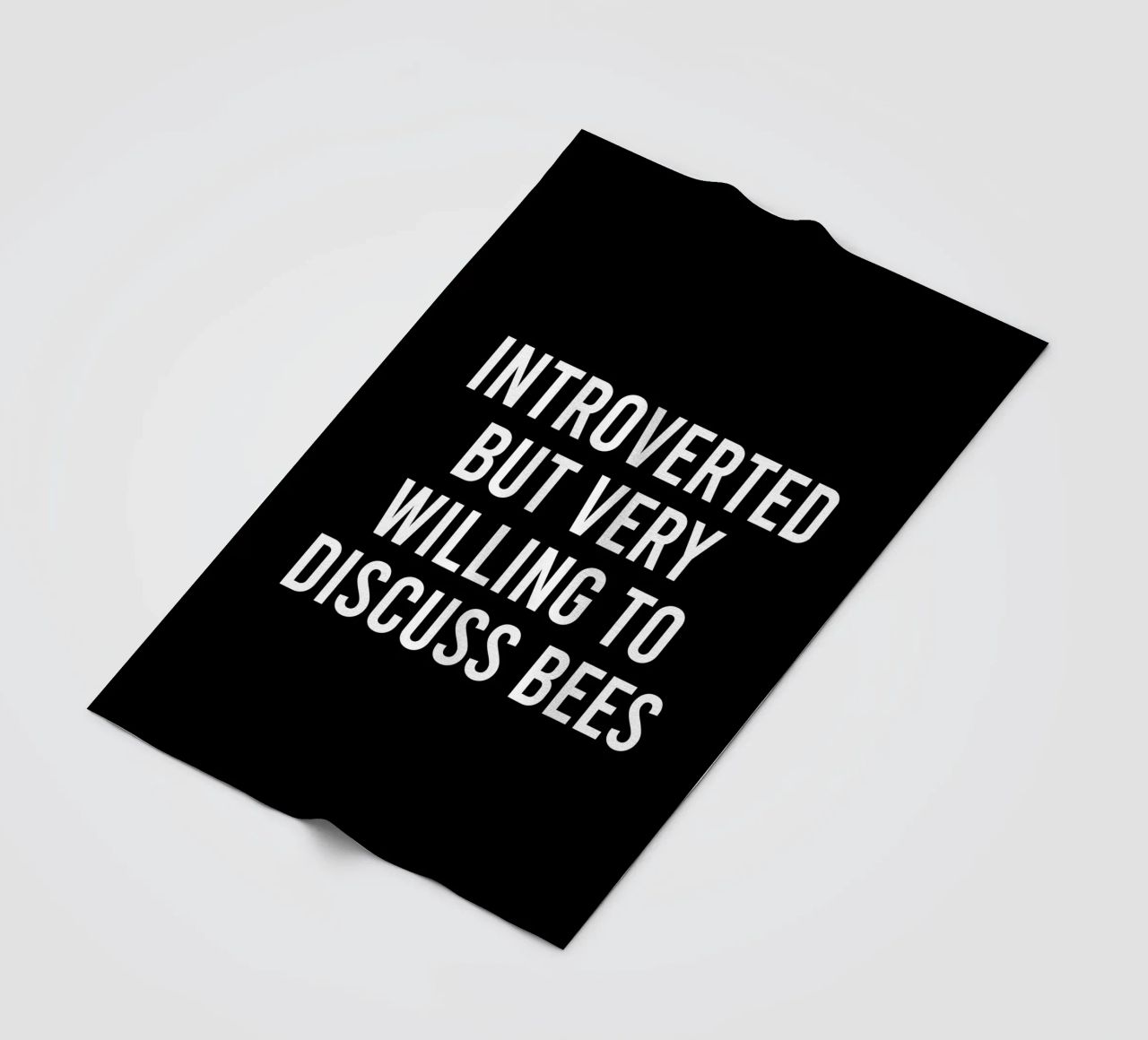 Introverted but very willing to discuss bees coperta in pile da happieeagle