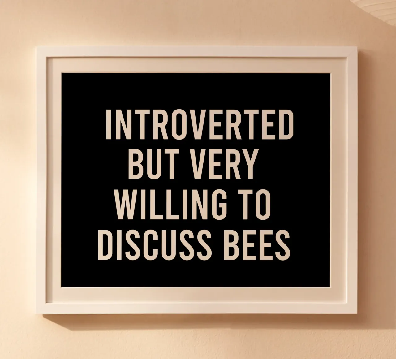 Introverted but very willing to discuss bees hahnemühle van happieeagle