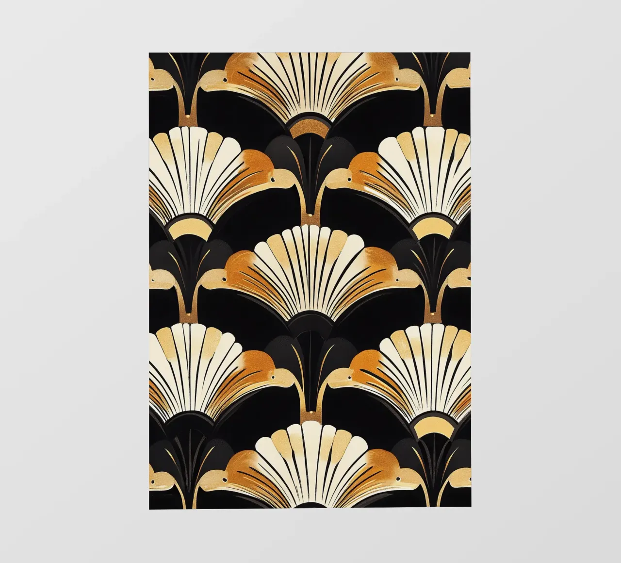 Art Deco "Modern Majesty" pellicola backlit da Golden Era