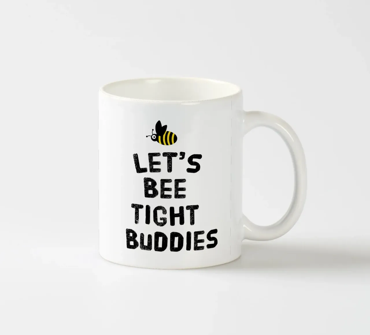 Let's bee tight buddies tazza in ceramica da happieeagle