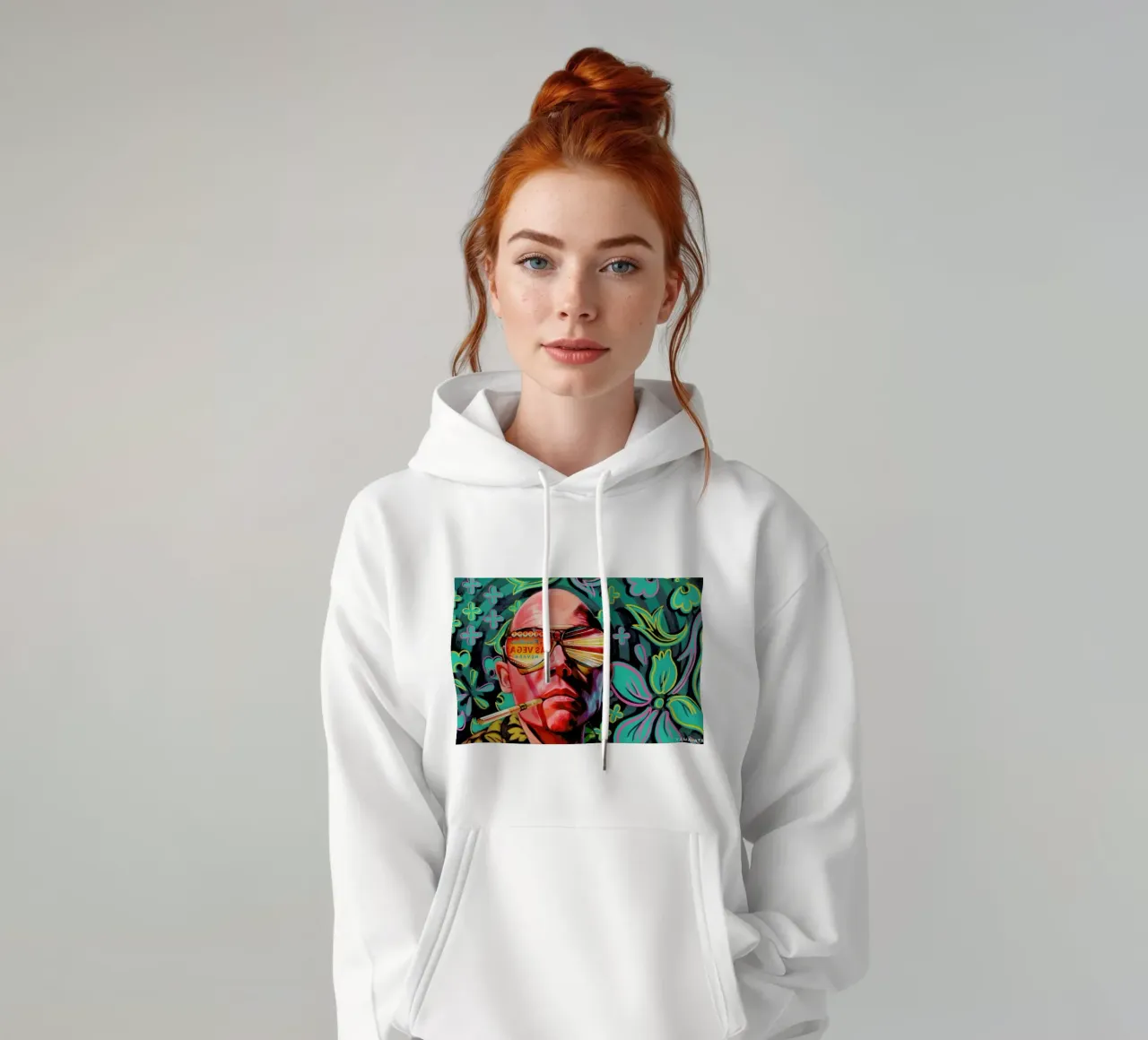 Flat sudadera con capucha de Jared Yamahata