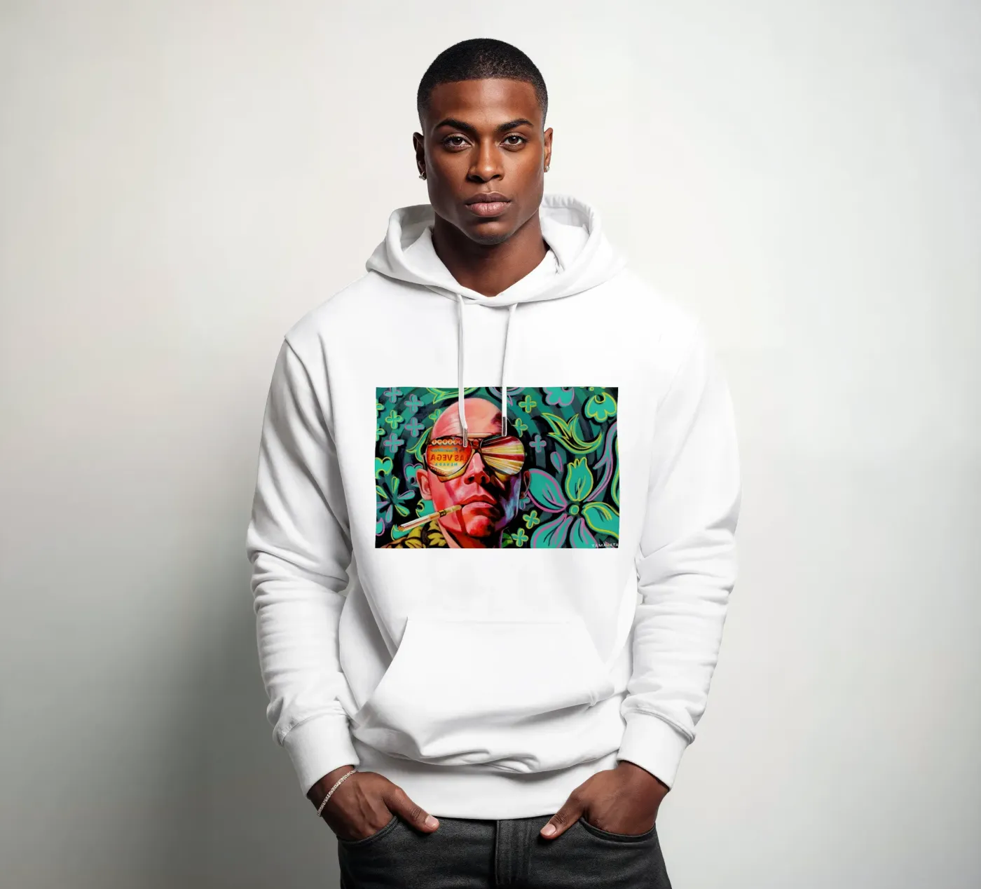 Flat hoodie van Jared Yamahata