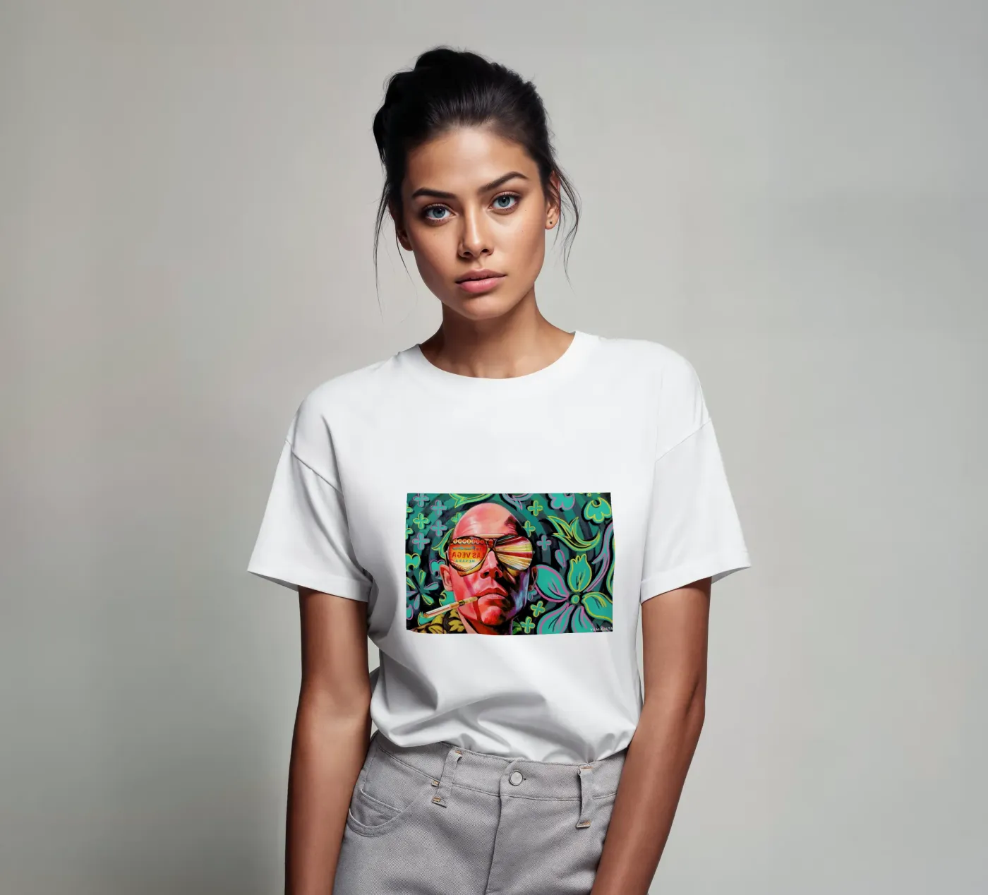 Flat t-shirt da Jared Yamahata
