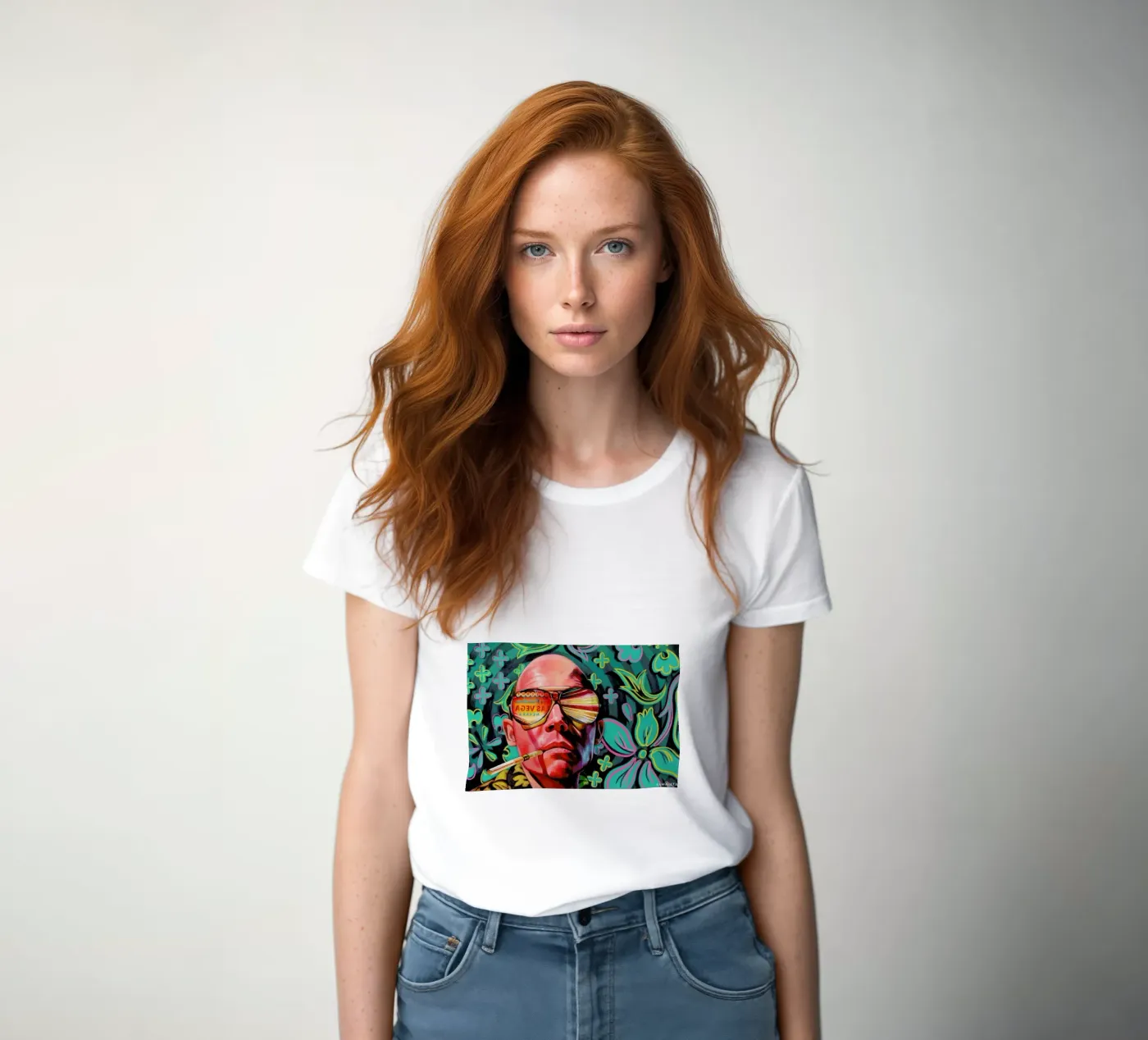 Flat t-shirt da donna da Jared Yamahata
