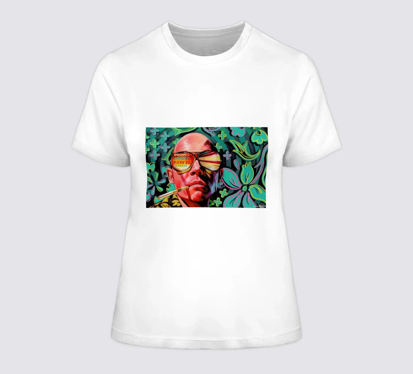 Flat t-shirt da donna da Jared Yamahata