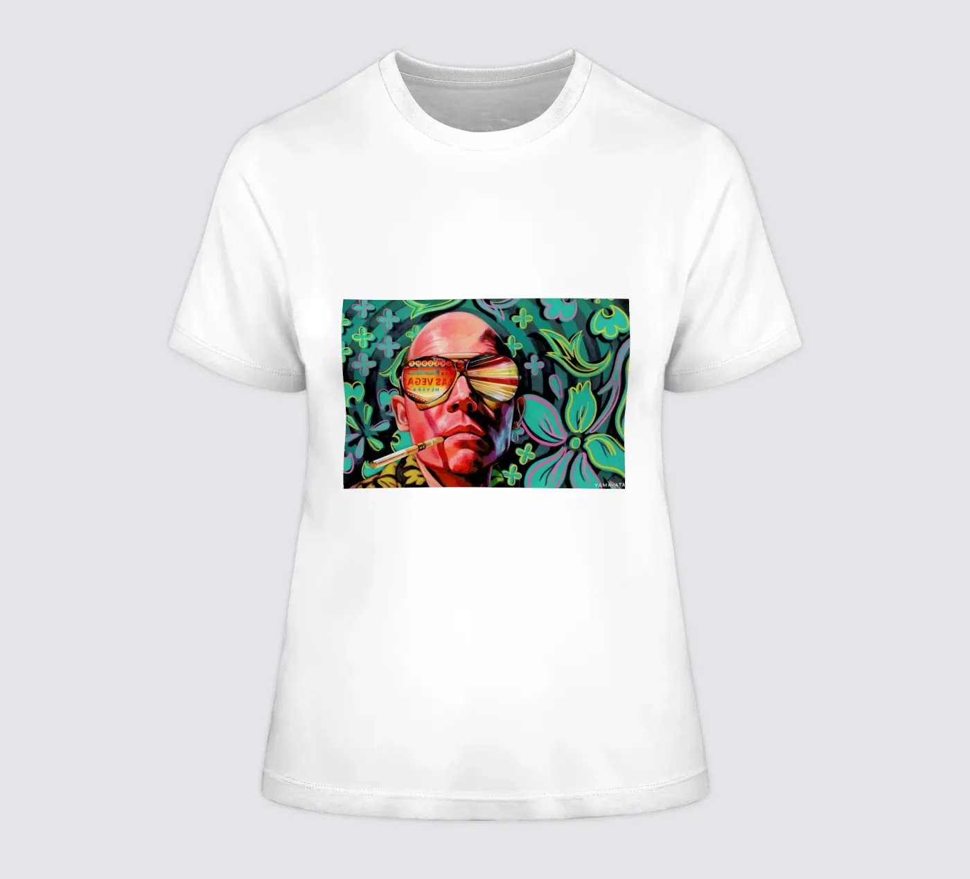 Flat t-shirt da donna da Jared Yamahata