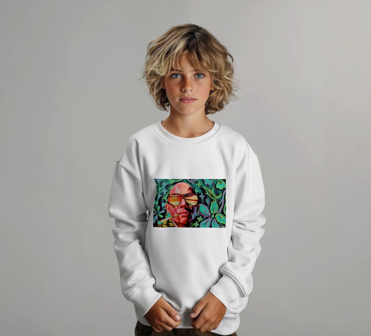 Flat felpa bambino da Jared Yamahata