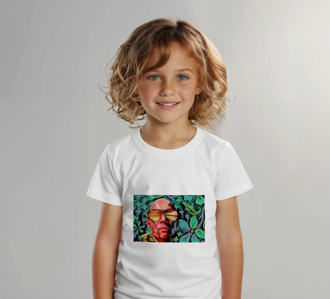Flat t-shirt bambini da Jared Yamahata