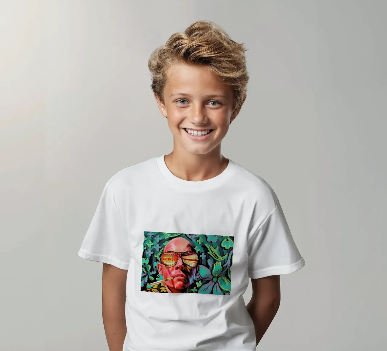 Flat t-shirt bambini da Jared Yamahata