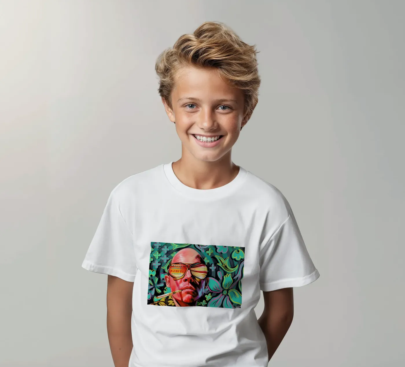 Flat t-shirt bambini da Jared Yamahata