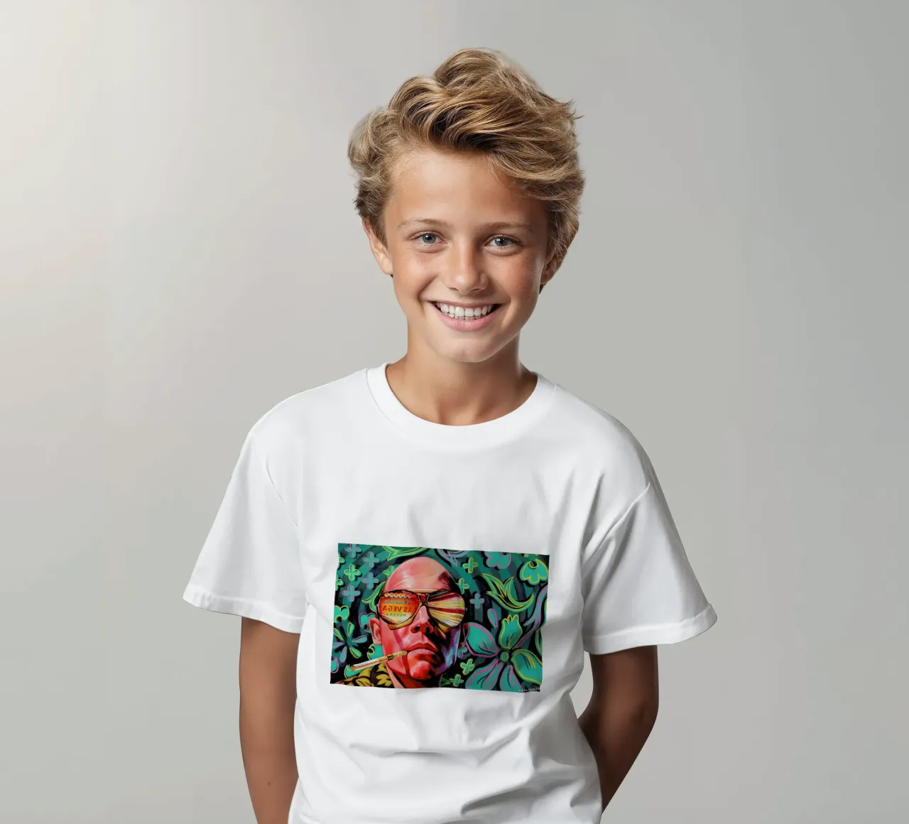 Flat t-shirt bambini da Jared Yamahata