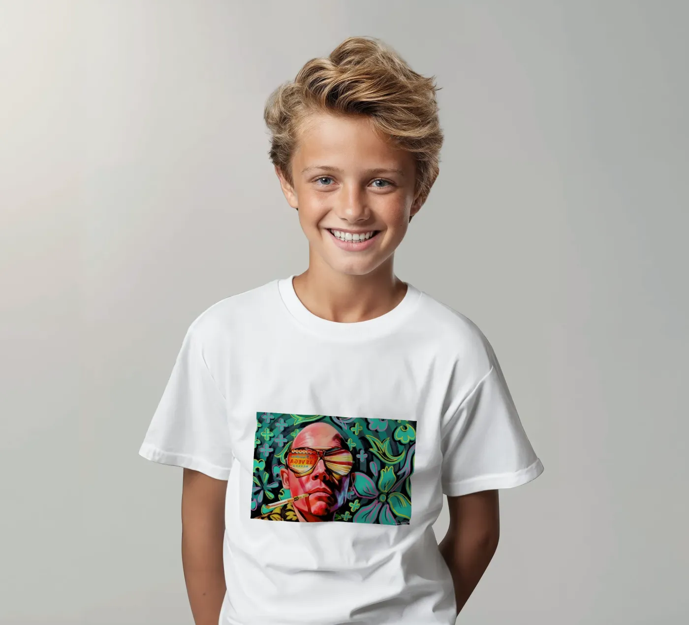 Flat t-shirt bambini da Jared Yamahata