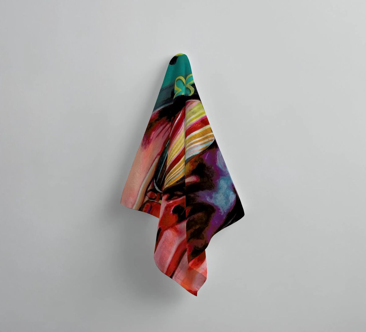 Flat towel by Jared Yamahata