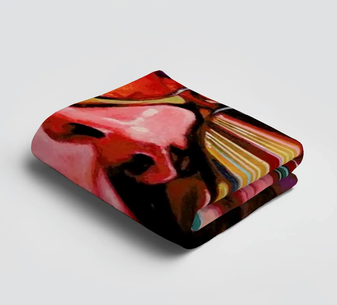 Flat Handtuch von Jared Yamahata