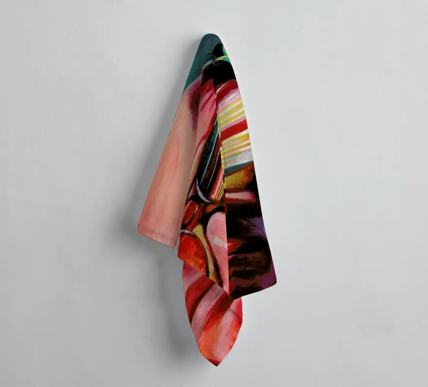 Flat Handtuch von Jared Yamahata